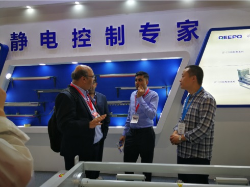 Qipu in the Labelexpo Asia 2019.