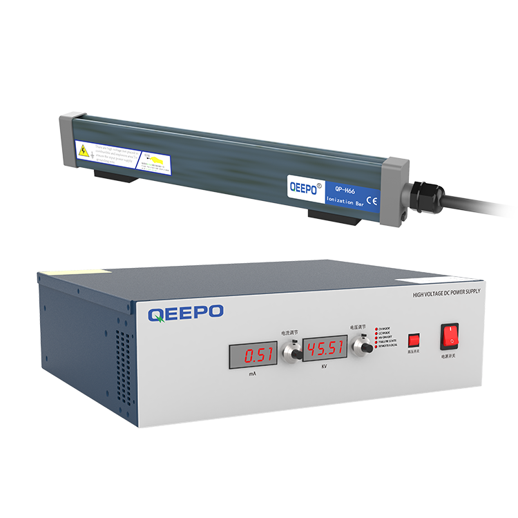 QP-FDM 20mA 1200w Electrostatic electret equipment for melt blown fabric Featured Image